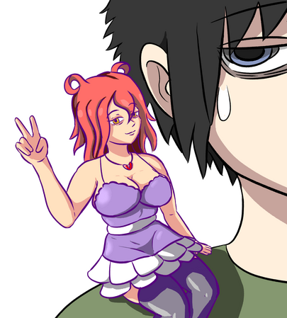 **My Little Depression Goddess Can't Be This Cute!** Is a weekly, 4-koma, comedy series.